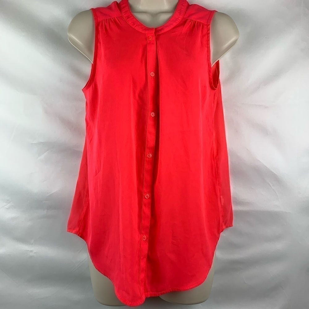 American Eagle Neon Pink sleeveless blouse